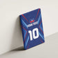 Custom Afro Haiti Football Canvas Wall Art Sporty Style - African Pride