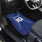 Custom Afro Haiti Football Car Mats Sporty Style - African Pride