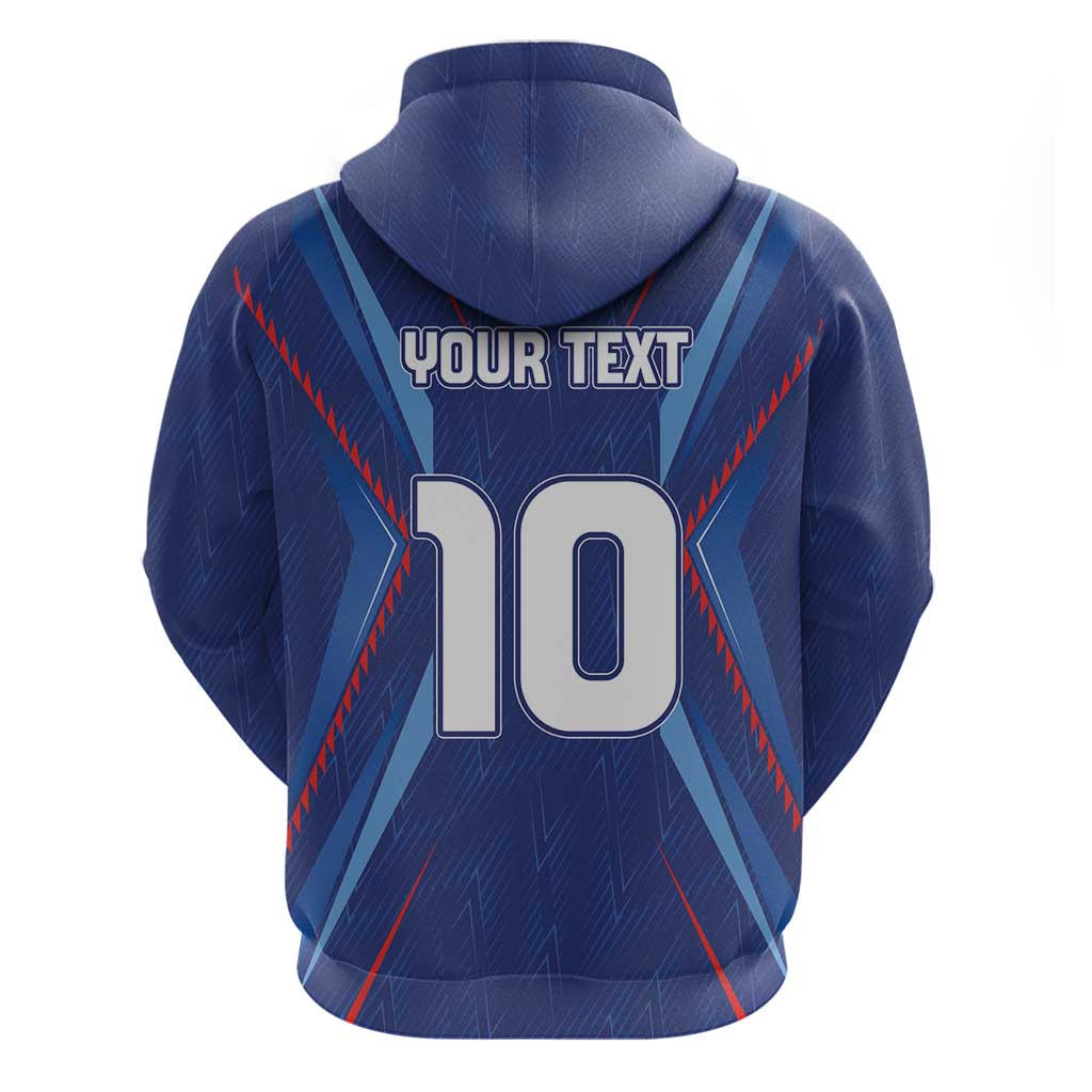 Custom Afro Haiti Football Hoodie Sporty Style - African Pride