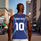 Custom Afro Haiti Football Men Tank Top Sporty Style - African Pride