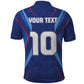 Custom Afro Haiti Football Polo Shirt Sporty Style LT03