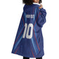 Custom Afro Haiti Football Wearable Blanket Hoodie Sporty Style - African Pride