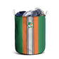 Côte d'Ivoire National Football Laundry Basket Les Elephants-Sporty Stripes - African Pride