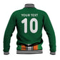 Custom Côte d'Ivoire National Football Baseball Jacket Les Elephants-Sporty Stripes - African Pride