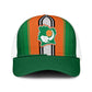 Côte d'Ivoire National Football Baseball Net Cap Les Elephants-Sporty Stripes - African Pride