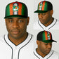 Côte d'Ivoire National Football Baseball Net Cap Les Elephants-Sporty Stripes - African Pride