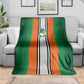 Côte d'Ivoire National Football Blanket Les Elephants-Sporty Stripes - African Pride