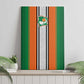 Côte d'Ivoire National Football Canvas Wall Art Les Elephants-Sporty Stripes - African Pride