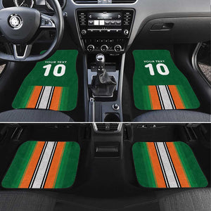 Custom Côte d'Ivoire National Football Car Mats Les Elephants-Sporty Stripes - African Pride