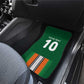 Custom Côte d'Ivoire National Football Car Mats Les Elephants-Sporty Stripes - African Pride