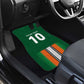 Custom Côte d'Ivoire National Football Car Mats Les Elephants-Sporty Stripes - African Pride