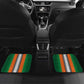 Custom Côte d'Ivoire National Football Car Mats Les Elephants-Sporty Stripes - African Pride