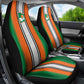 Côte d'Ivoire National Football Car Seat Cover Les Elephants-Sporty Stripes - African Pride