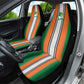 Côte d'Ivoire National Football Car Seat Cover Les Elephants-Sporty Stripes - African Pride