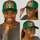 Côte d'Ivoire National Football Classic Cap Les Elephants-Sporty Stripes - African Pride