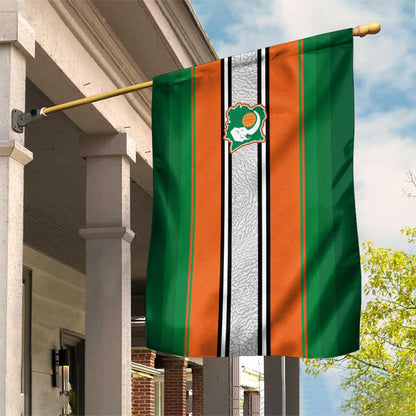 Côte d'Ivoire National Football Garden Flag Les Elephants-Sporty Stripes - African Pride