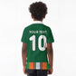 Custom Côte d'Ivoire National Football Kid Polo Shirt Les Elephants-Sporty Stripes - African Pride