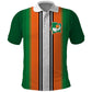 Custom Côte d'Ivoire National Football Polo Shirt Les Elephants-Sporty Stripes LT03