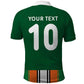 Custom Côte d'Ivoire National Football Polo Shirt Les Elephants-Sporty Stripes LT03
