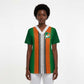 Custom Côte d'Ivoire National Football Scrub Top Les Elephants-Sporty Stripes - African Pride