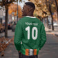 Custom Côte d'Ivoire National Football Sweatshirt Les Elephants-Sporty Stripes - African Pride