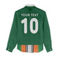 Custom Côte d'Ivoire National Football Women Casual Shirt Les Elephants-Sporty Stripes - African Pride
