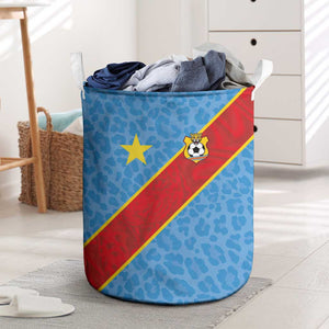 DR Congo National Football Laundry Basket Leopards Go Glory - African Pride