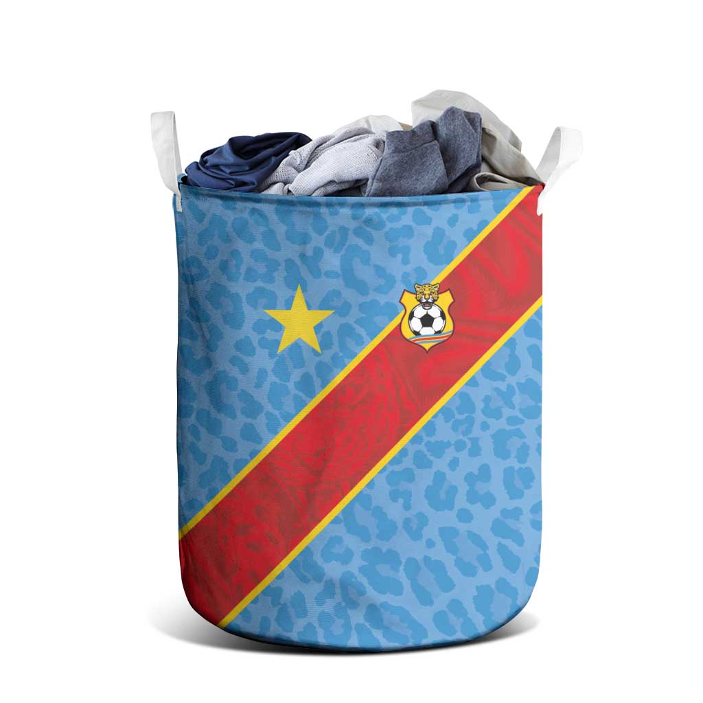 DR Congo National Football Laundry Basket Leopards Go Glory - African Pride