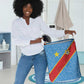 DR Congo National Football Laundry Basket Leopards Go Glory - African Pride