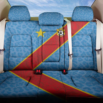 DR Congo National Football Back Car Seat Cover Leopards Go Glory - African Pride