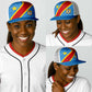 DR Congo National Football Baseball Net Cap Leopards Go Glory - African Pride