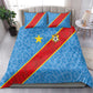 DR Congo National Football Bedding Set Leopards Go Glory - African Pride