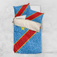 DR Congo National Football Bedding Set Leopards Go Glory - African Pride