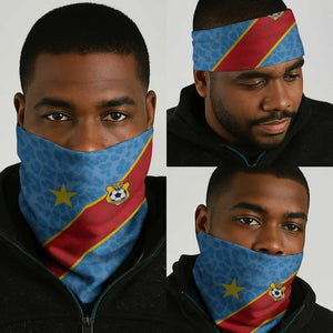 DR Congo National Football Neck Gaiter Leopards Go Glory - African Pride