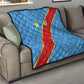 DR Congo National Football Quilt Leopards Go Glory - African Pride
