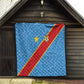 DR Congo National Football Quilt Leopards Go Glory - African Pride