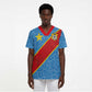 Custom DR Congo National Football Scrub Top Leopards Go Glory - African Pride