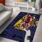 Afro-Barbados Jazz Festival Area Rug Abstract Jazz Art