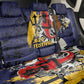 Afro-Barbados Jazz Festival Back Car Seat Cover Abstract Jazz Art