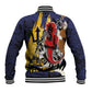Afro-Barbados Jazz Festival Baseball Jacket Abstract Jazz Art