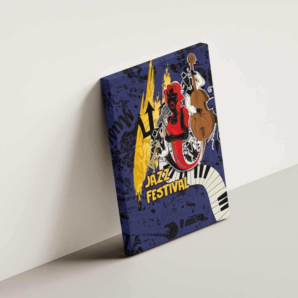 Afro-Barbados Jazz Festival Canvas Wall Art Abstract Jazz Art