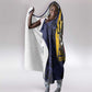 Afro-Barbados Jazz Festival Hooded Blanket Abstract Jazz Art