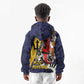Afro-Barbados Jazz Festival Kid Hoodie Abstract Jazz Art