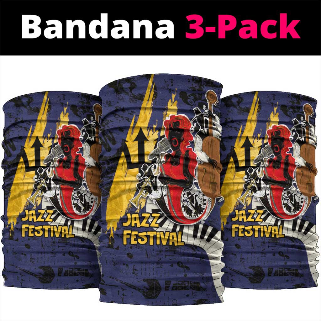 Afro-Barbados Jazz Festival Neck Gaiter Abstract Jazz Art LT03