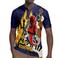 Afro-Barbados Jazz Festival Rugby Jersey Abstract Jazz Art