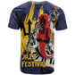 Afro-Barbados Jazz Festival T shirt Abstract Jazz Art