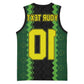 Custom Mali Football Basketball Jersey Les Aigles-Green, Gold & Red - African Pride