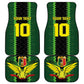 Custom Mali Football Car Mats Les Aigles-Green, Gold & Red