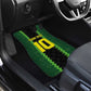 Custom Mali Football Car Mats Les Aigles-Green, Gold & Red