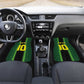 Custom Mali Football Car Mats Les Aigles-Green, Gold & Red